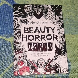 The Beauty of Horror Tarot Coloring Book